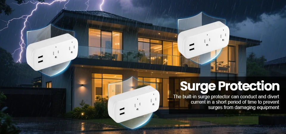 16A Smart Plug with Bluetooth App Control