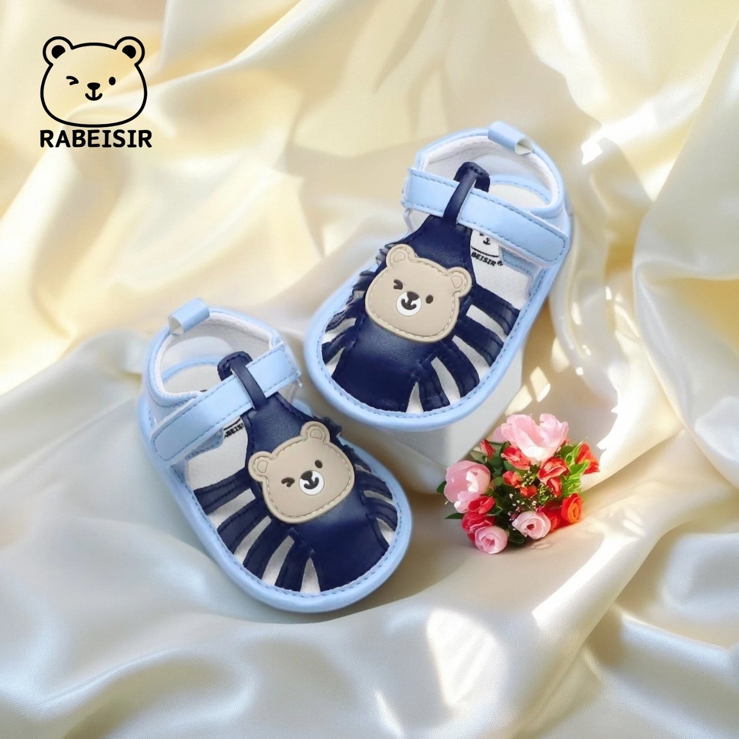 Baby Toddler Sandals, Bear Soft-Soled Front Shoes