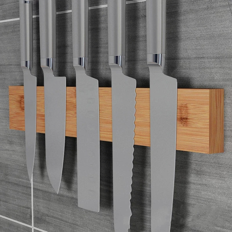Powerful Magnetic Knife Holder Strip