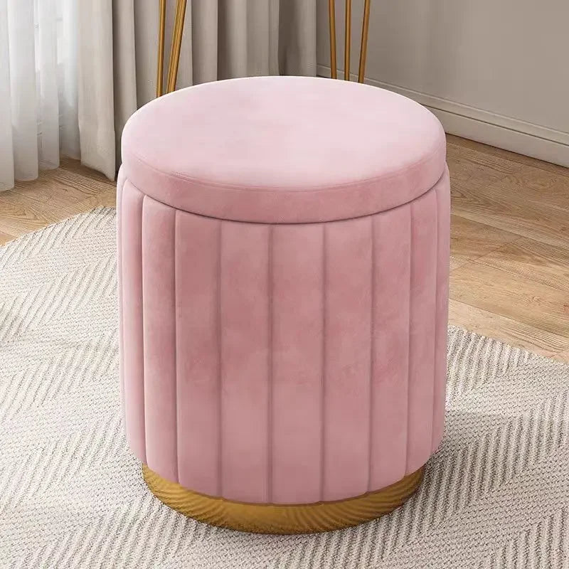 New Storage Round Stool