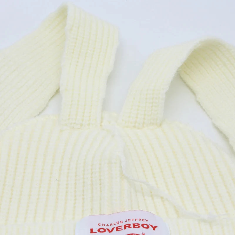 Long fox Ears Knitted Hat