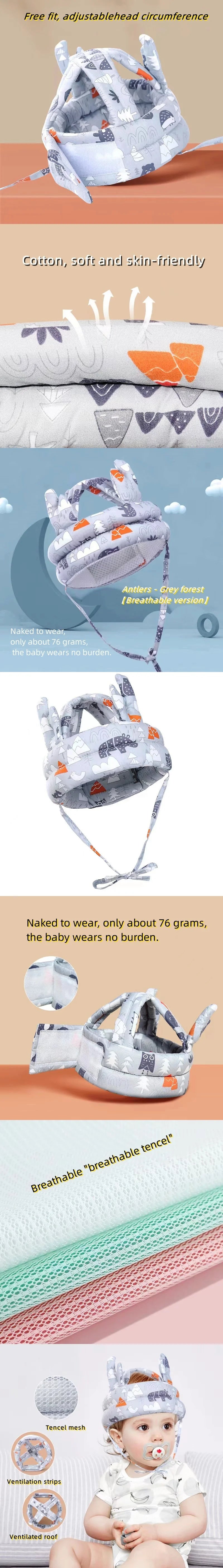 Baby Safety Helmet Head Protection Hat