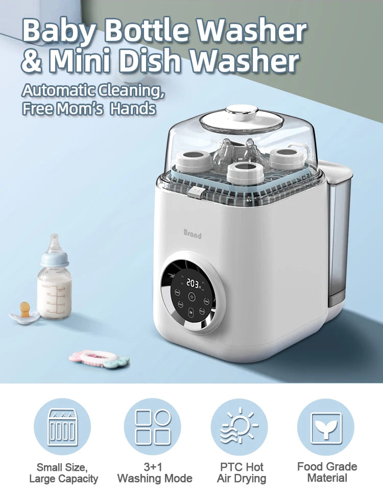 Oem Odm 530w Baby Bottle Sterilizers Baby Bottle Washer Machine Baby Dishwasher