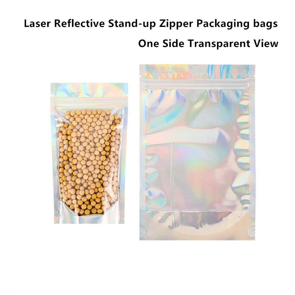 Milky White Standing Up Liquid Packing Bag