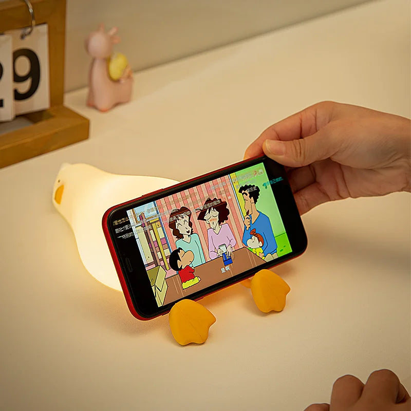 Adorable Duck Nightlight - Rechargeable Led Luminaire