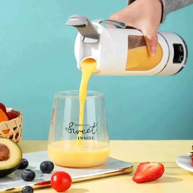 450ml Portable Blender with 12 Blades & Dual Motor