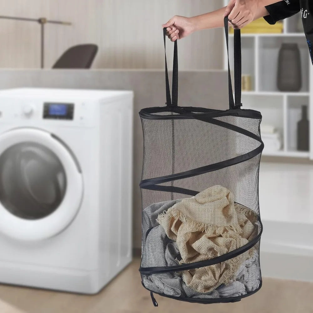 Folding Dirty Laundry Sorting Basket