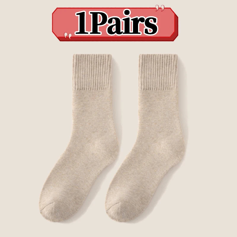 Thick Fuzzy Wool Socks