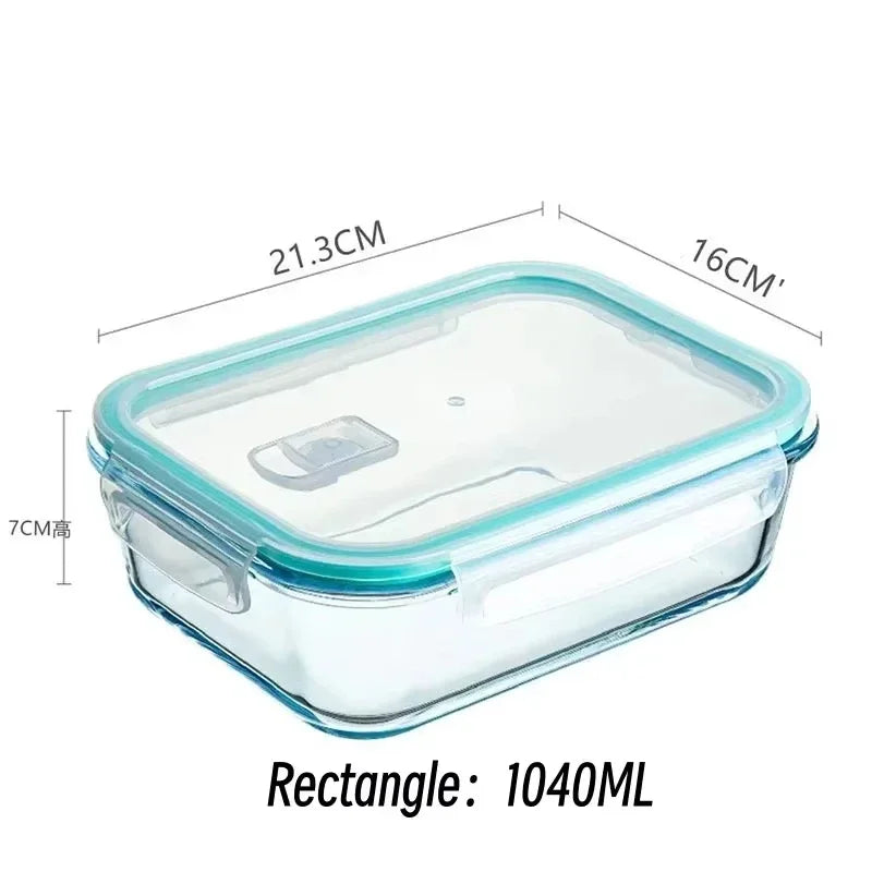Glass Lunch Box Food Storage Containers