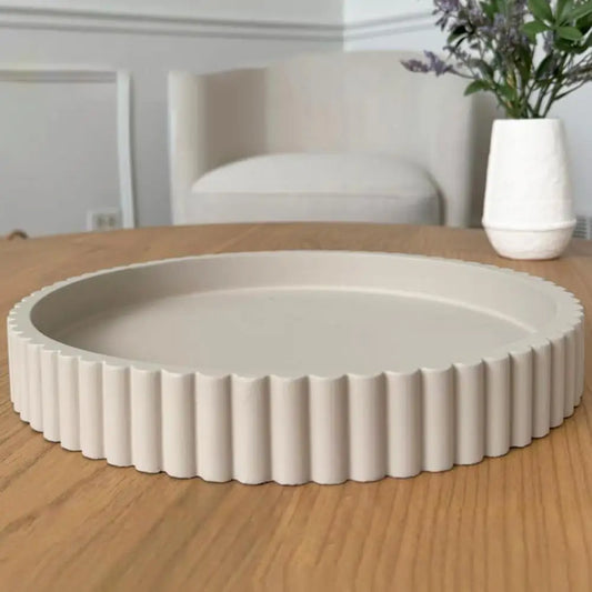 Round Decorative Tray