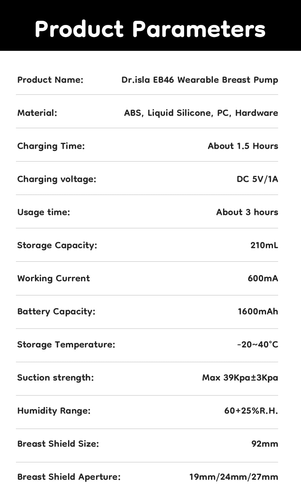 Wearable Breast Pump Hands Free