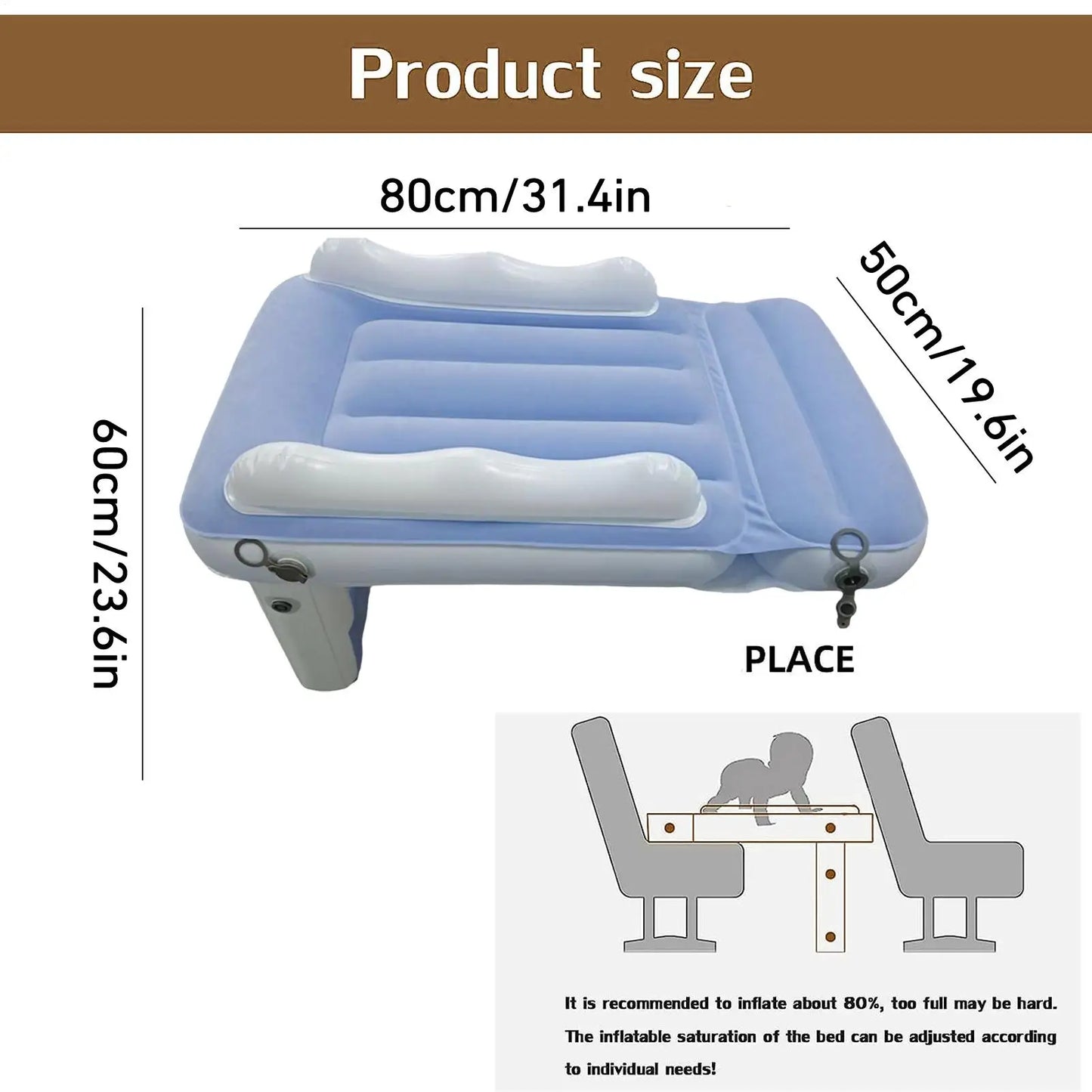 Portable Toddler Airplane Bed