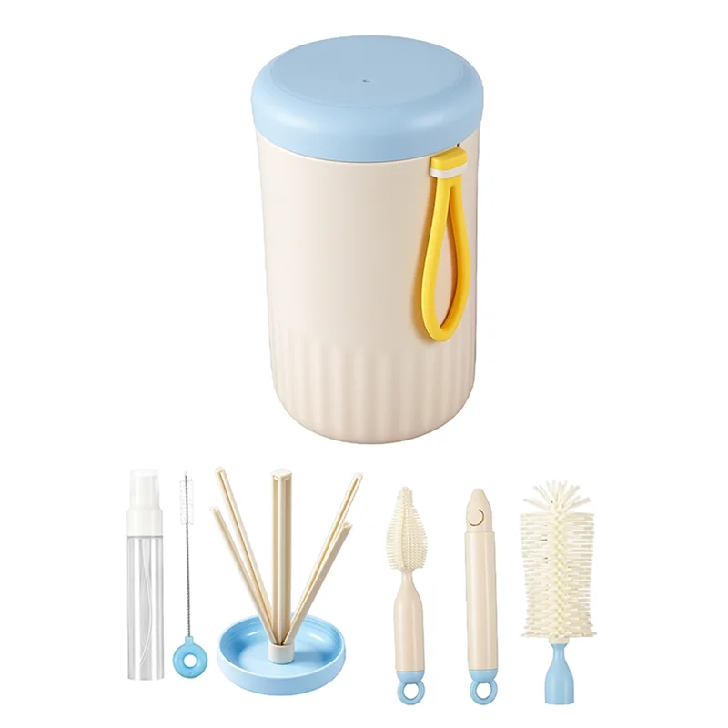 Travel Baby Bottle Cleaner Brush Set