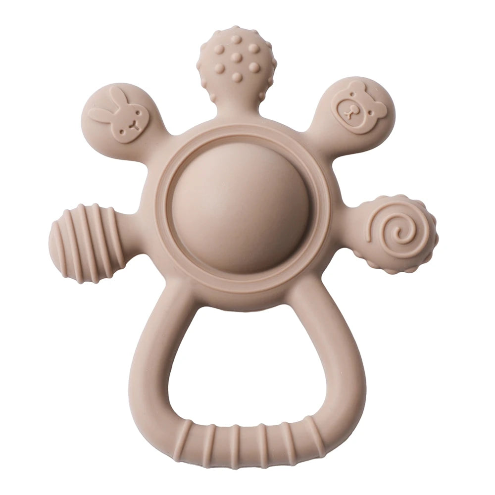 BPA-Free Ultrathick Silicone Teether - Calming Toddlers