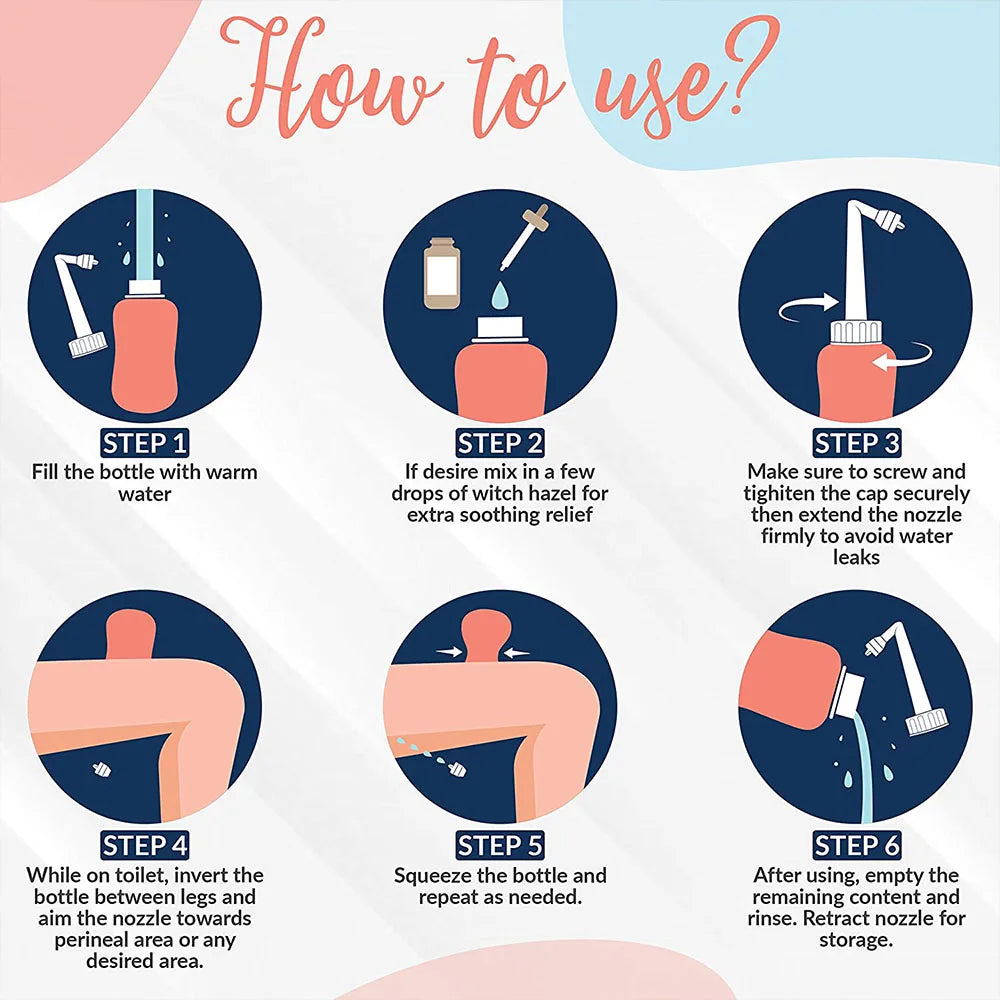 Bidet Baby Showers Mom Peri Bottle