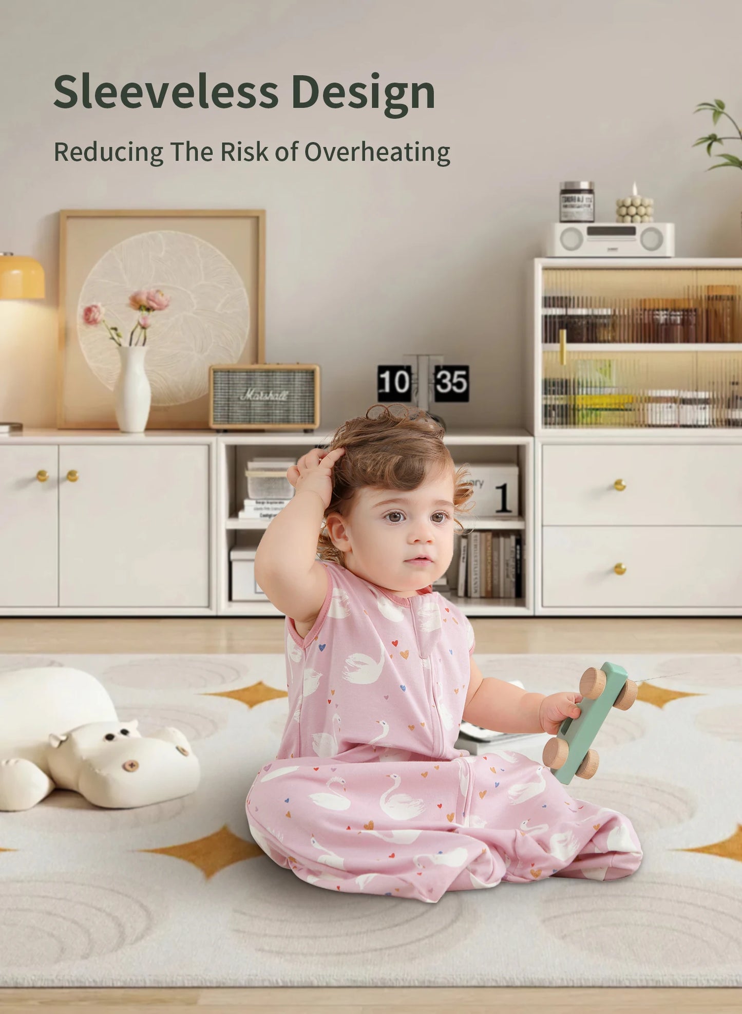 Sleeveless Vest Baby Sleeping Bag