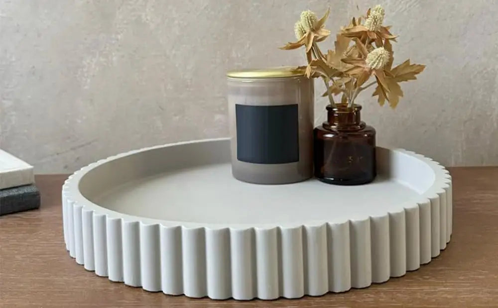Round Decorative Tray