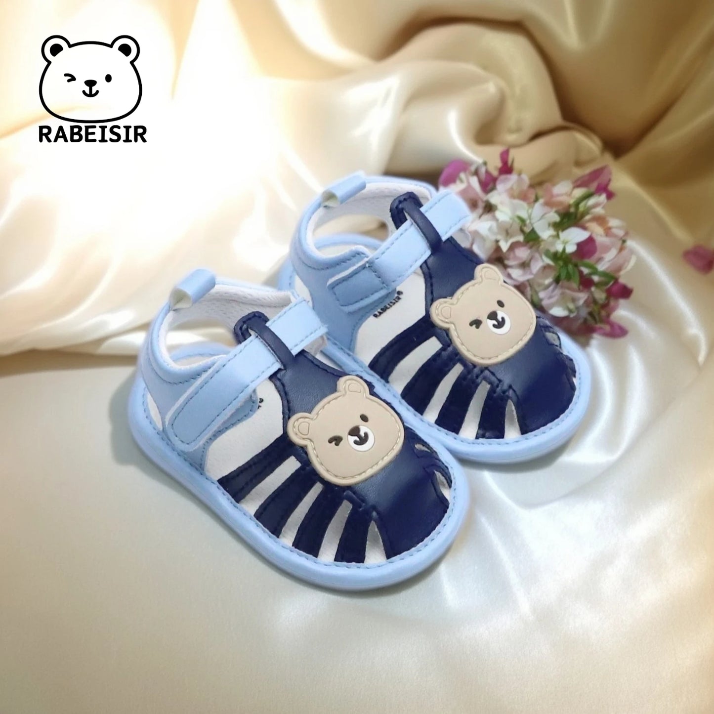 Baby Toddler Sandals, Bear Soft-Soled Front Shoes