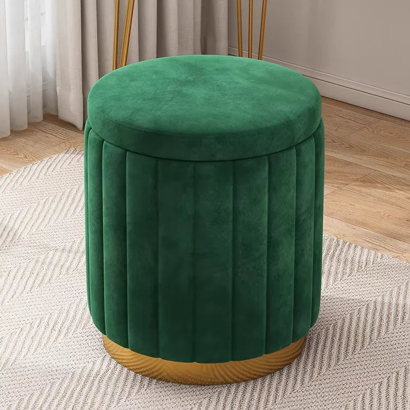 New Storage Round Stool