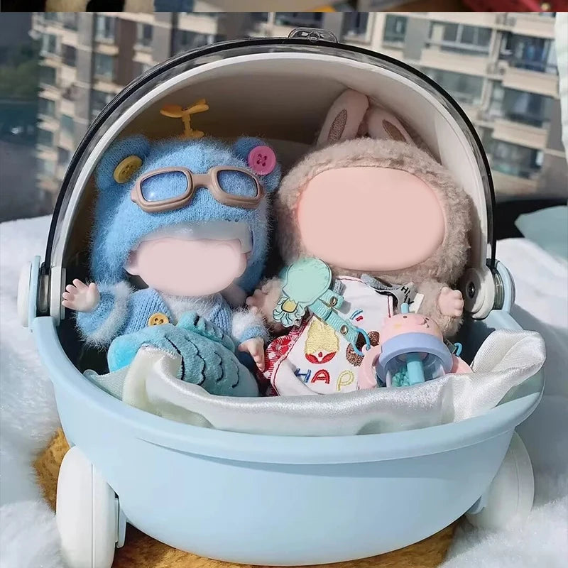 Suitable for labubu doll bassinet