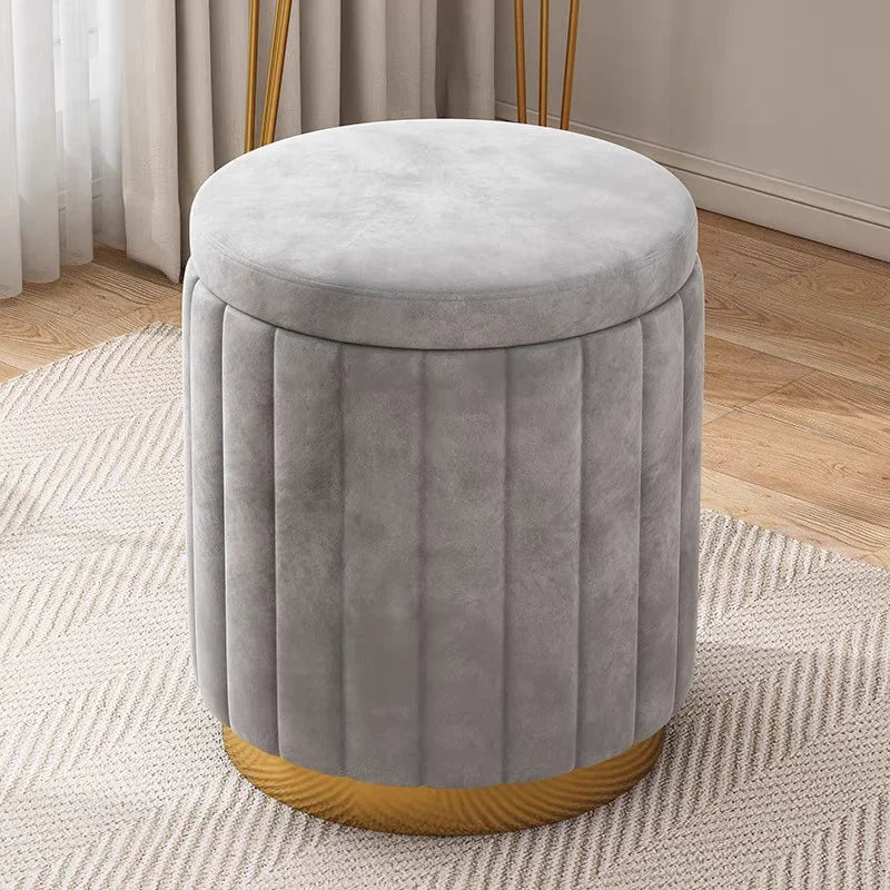 New Storage Round Stool