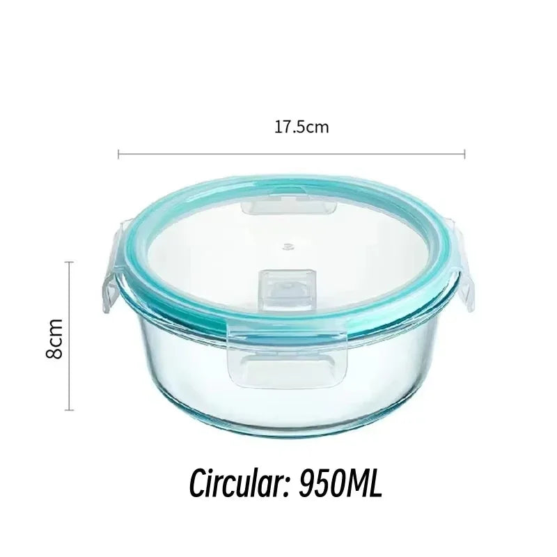 Glass Lunch Box Food Storage Containers