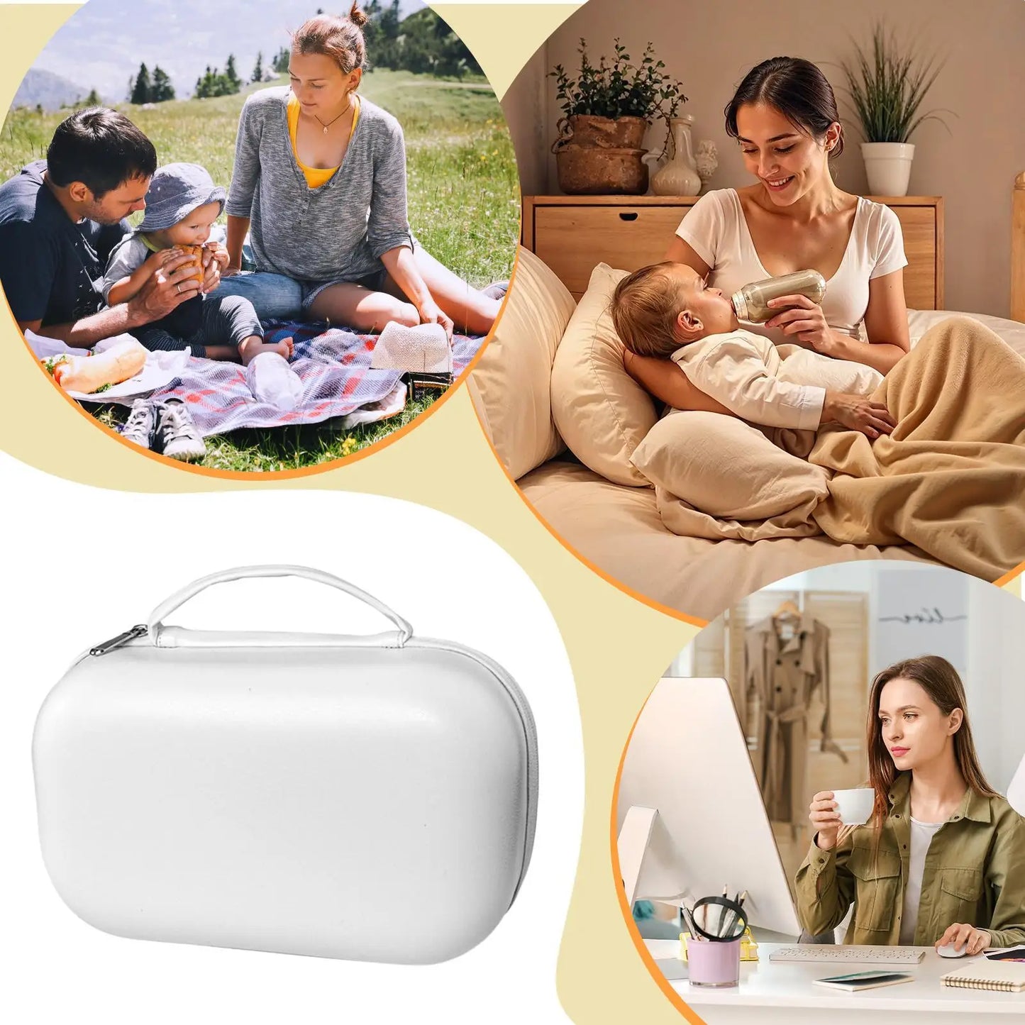 Portable Wearable Breast Pump