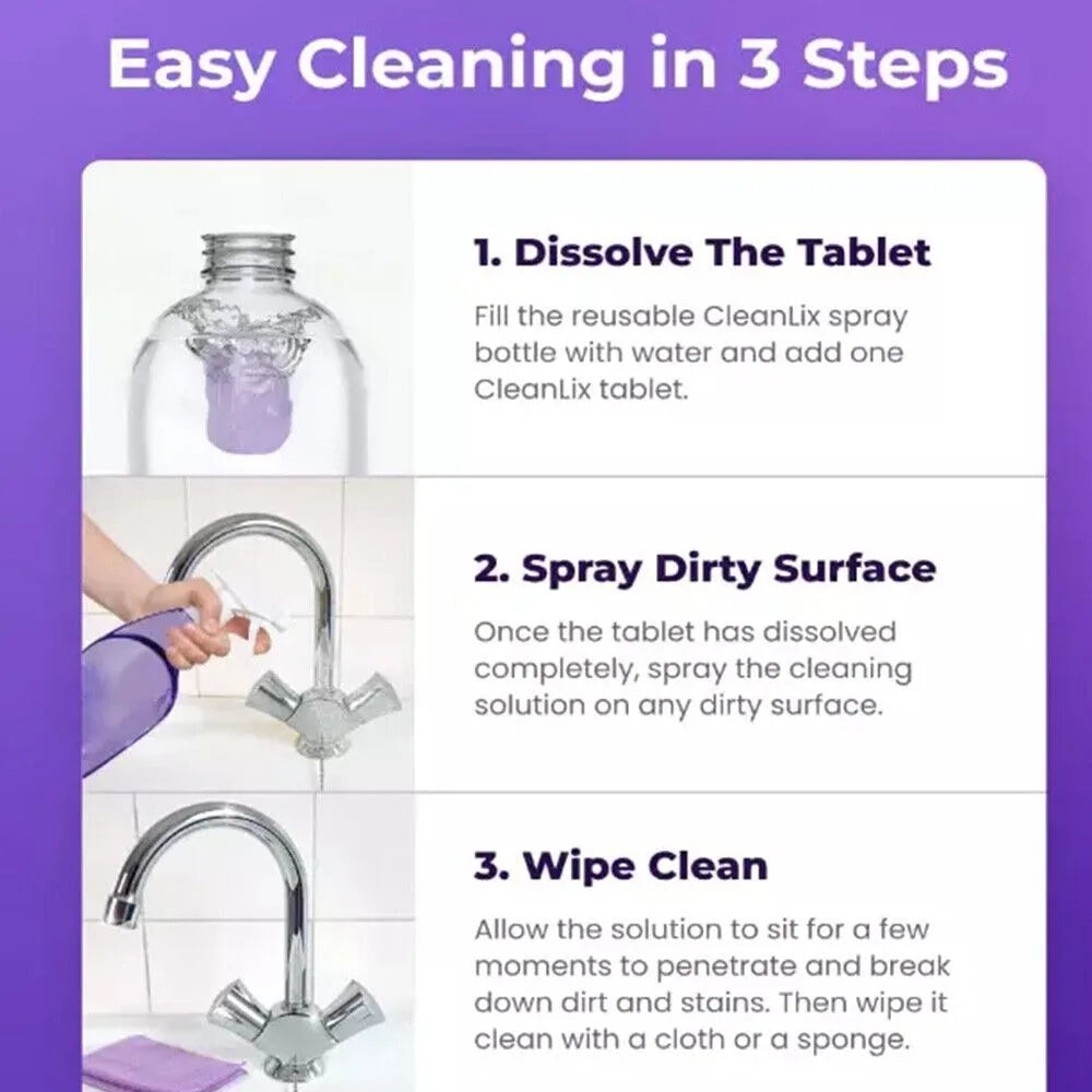 Plastic Cleanlix Cleaner Deep Cleaning