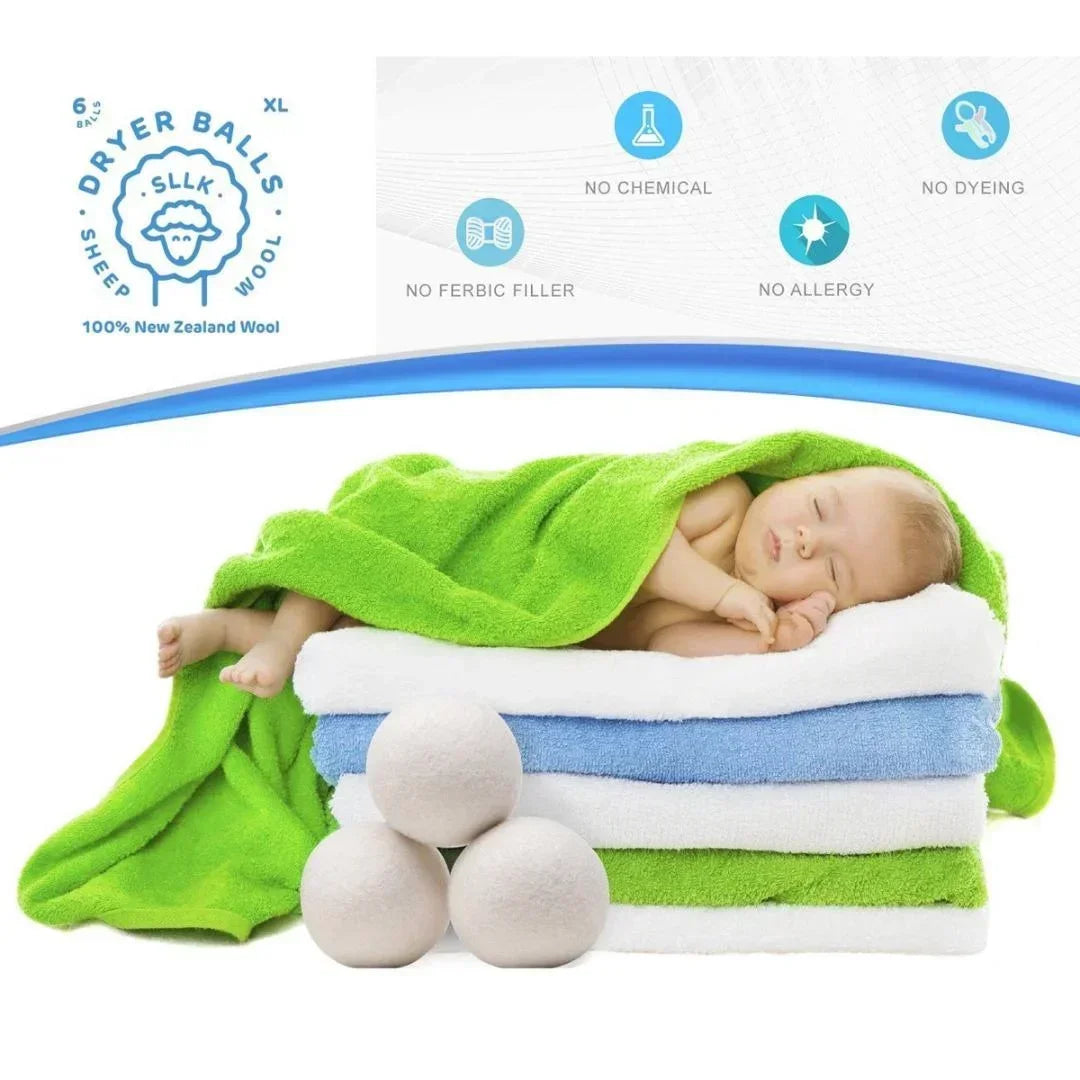 Wool Dryer Balls Handmade Drying Balls Dryer