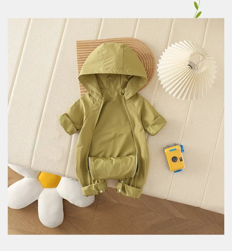 Autumn Adorable Bear Snowsuit - Weatherproof Outerwear