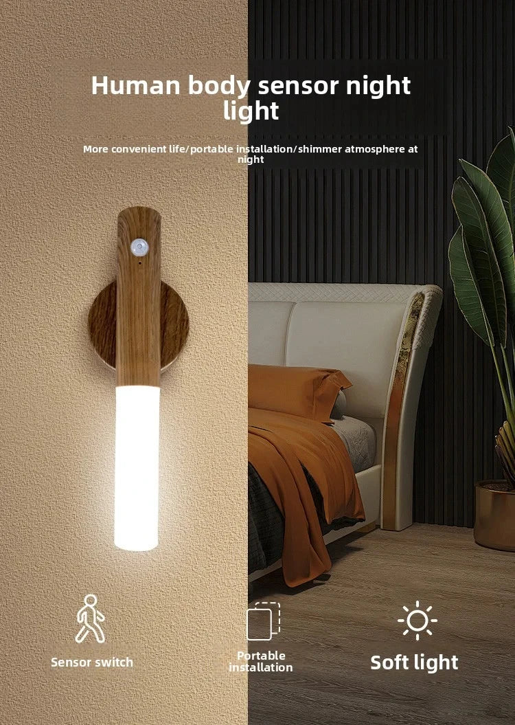 LED Night  Human Induction USB Charging Light