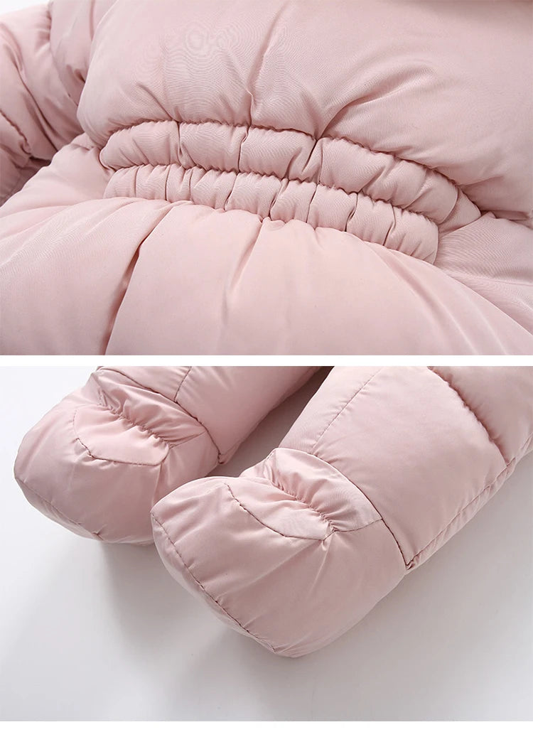 Winter Baby Jumpsuit With Glove