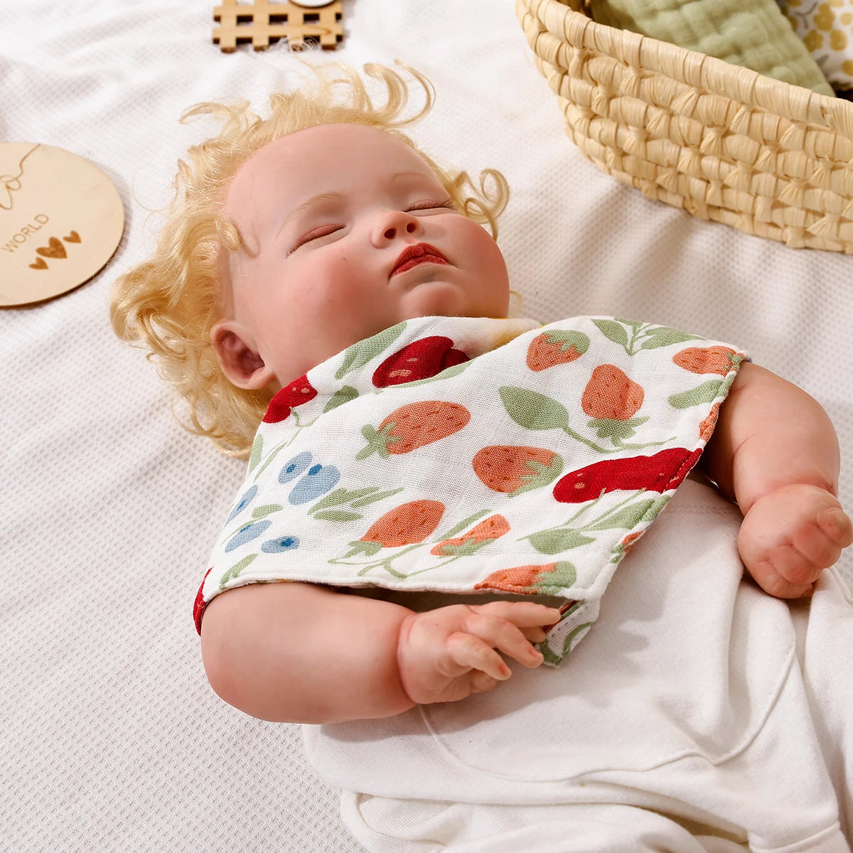 Bamboo Muslin Washcloths Face Towel