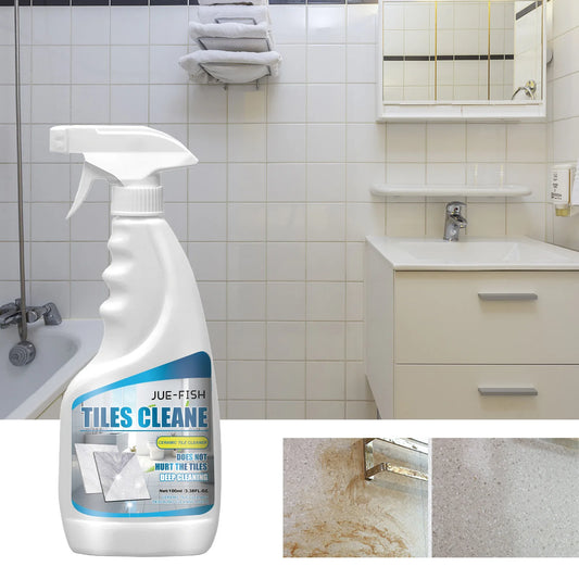 Brick cleaner, bathroom tile floo