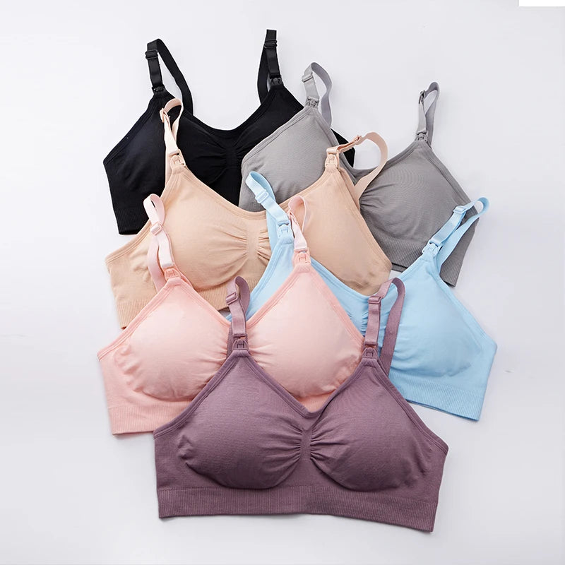 Hand Free Pumping Nursing Bra Breastfeeding