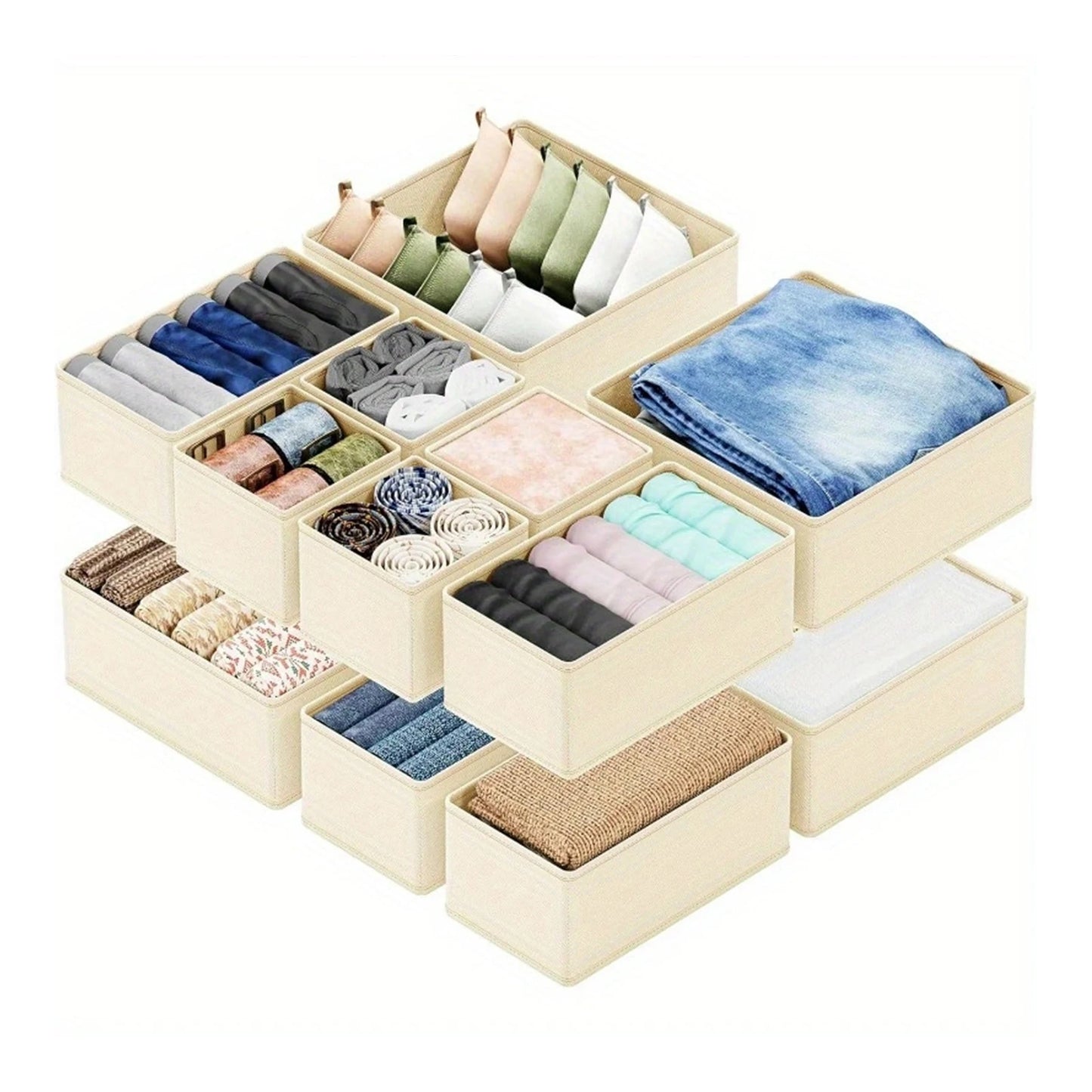 Foldable Underwear Organiser Baby Clothes