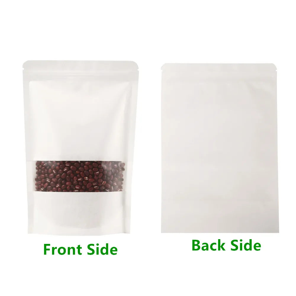 Milky White Standing Up Liquid Packing Bag