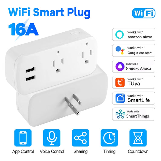 16A Smart Plug with Bluetooth App Control