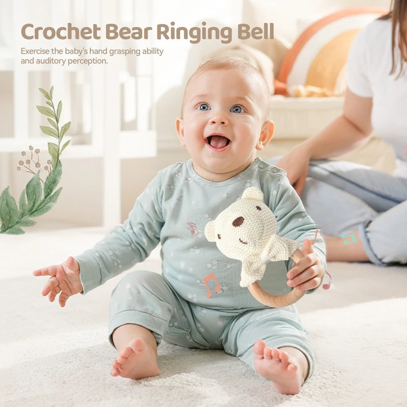 Baby Bathing Set Gift Box Wooden