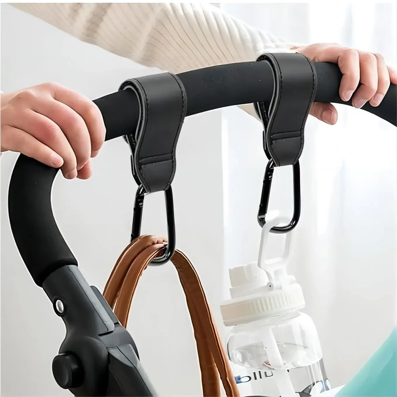 Multipurpose Stroller Hooks Organizer
