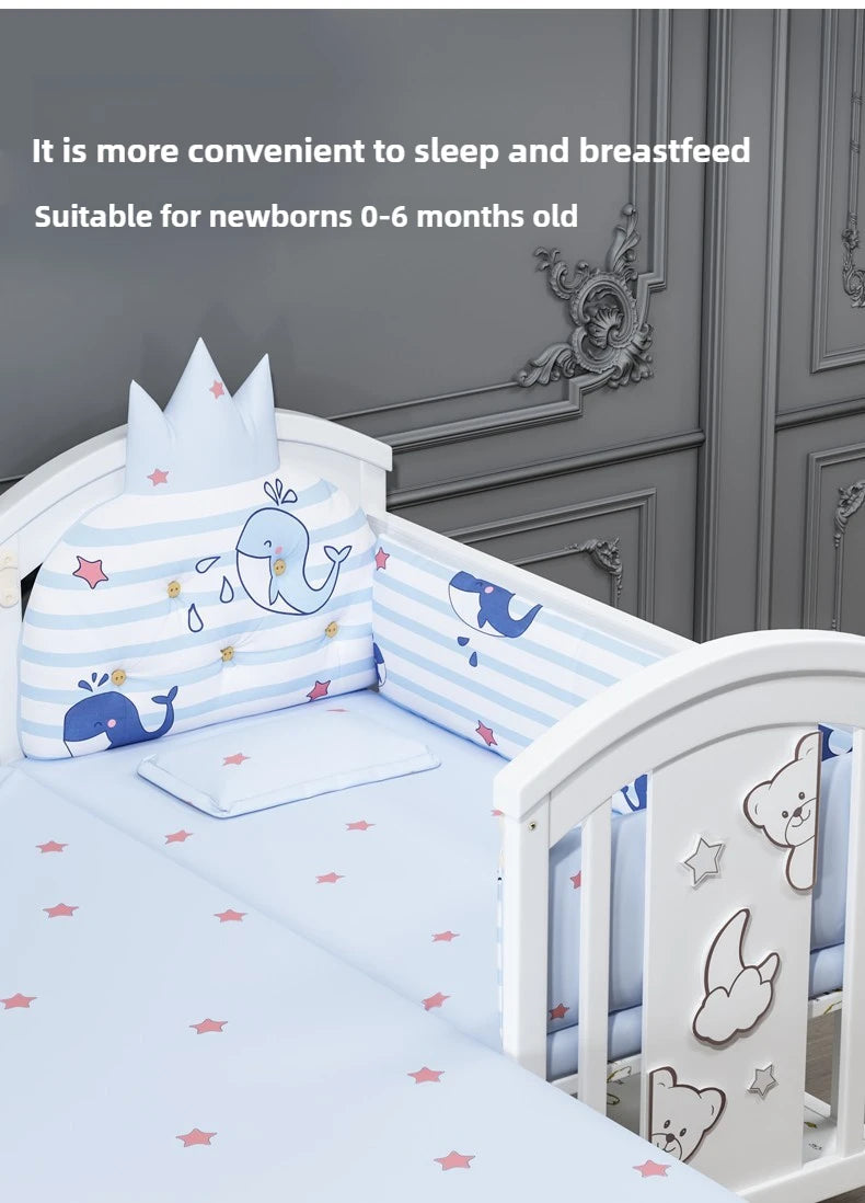 Newborn Solid Wood Crib