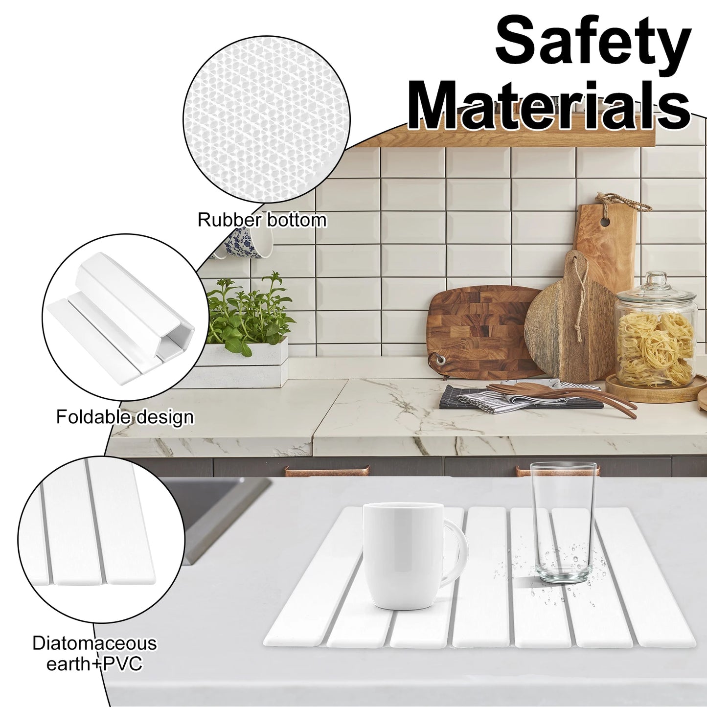 Stone Drying Mat Foldable