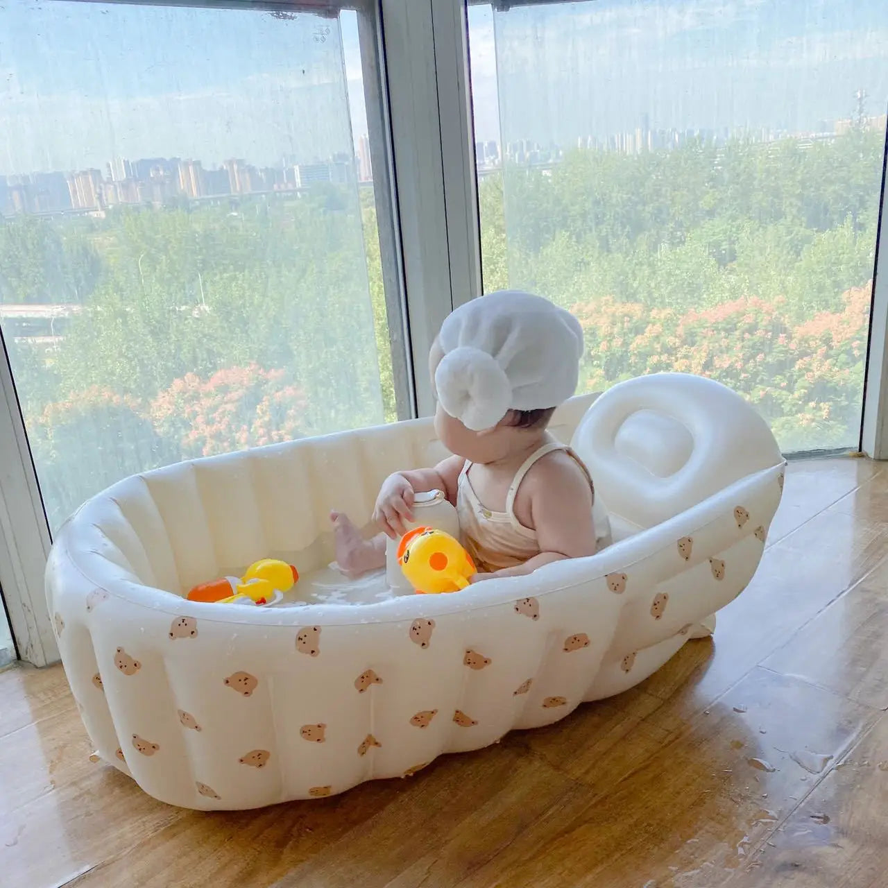 Baby Foldable Inflatable Bathtub