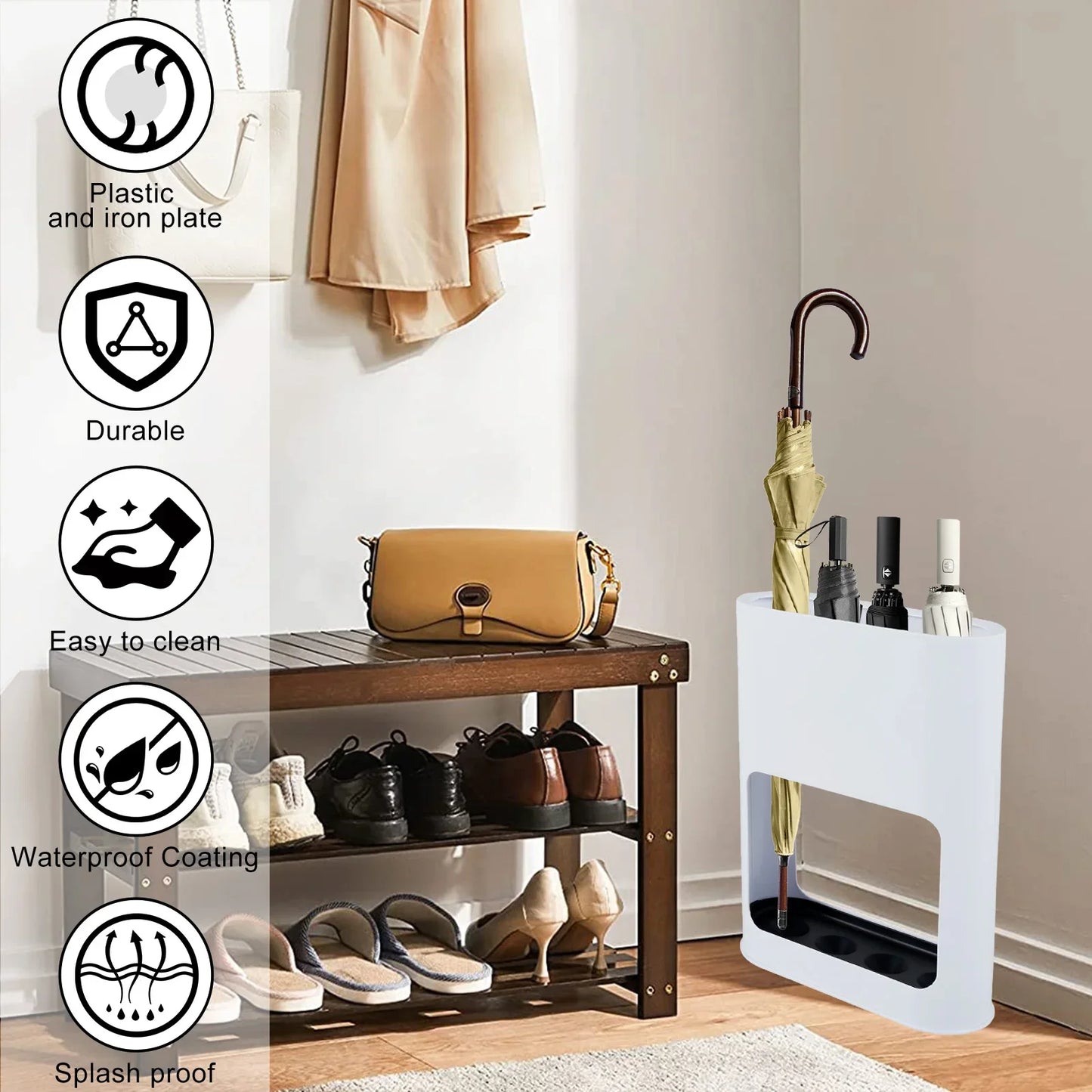 Umbrella Stand Rack Fits