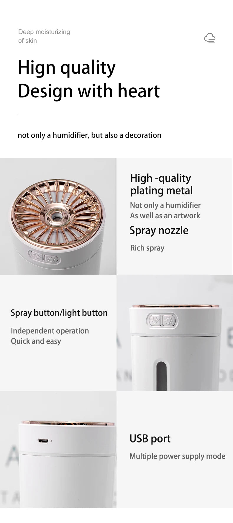 Mini Portable Spray Air Freshener Home