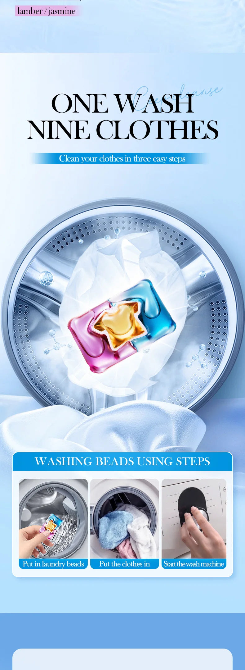 Deep-cleaning Laundry Detergent