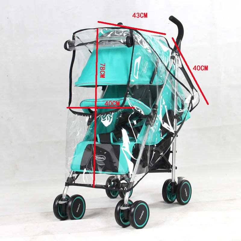 Stroller Rain Cover For Baby All Weather Protection