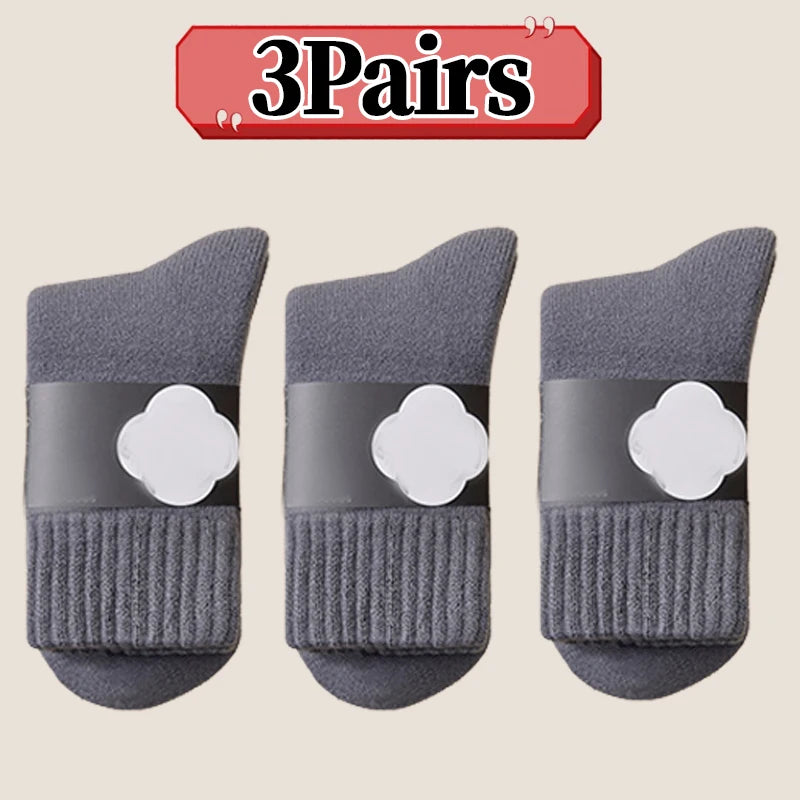 Thick Fuzzy Wool Socks