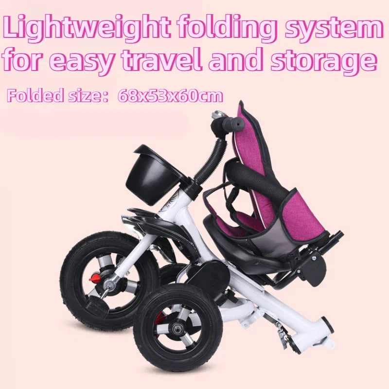 4 in 1 Folding Kids Trike Sit