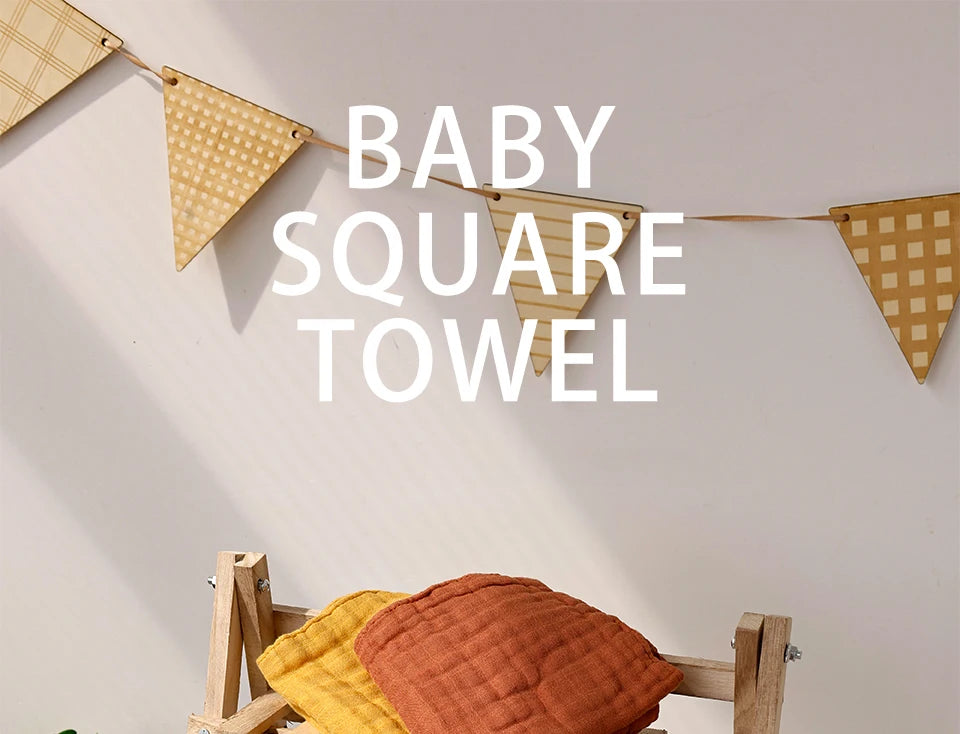 Bamboo Muslin Washcloths Face Towel